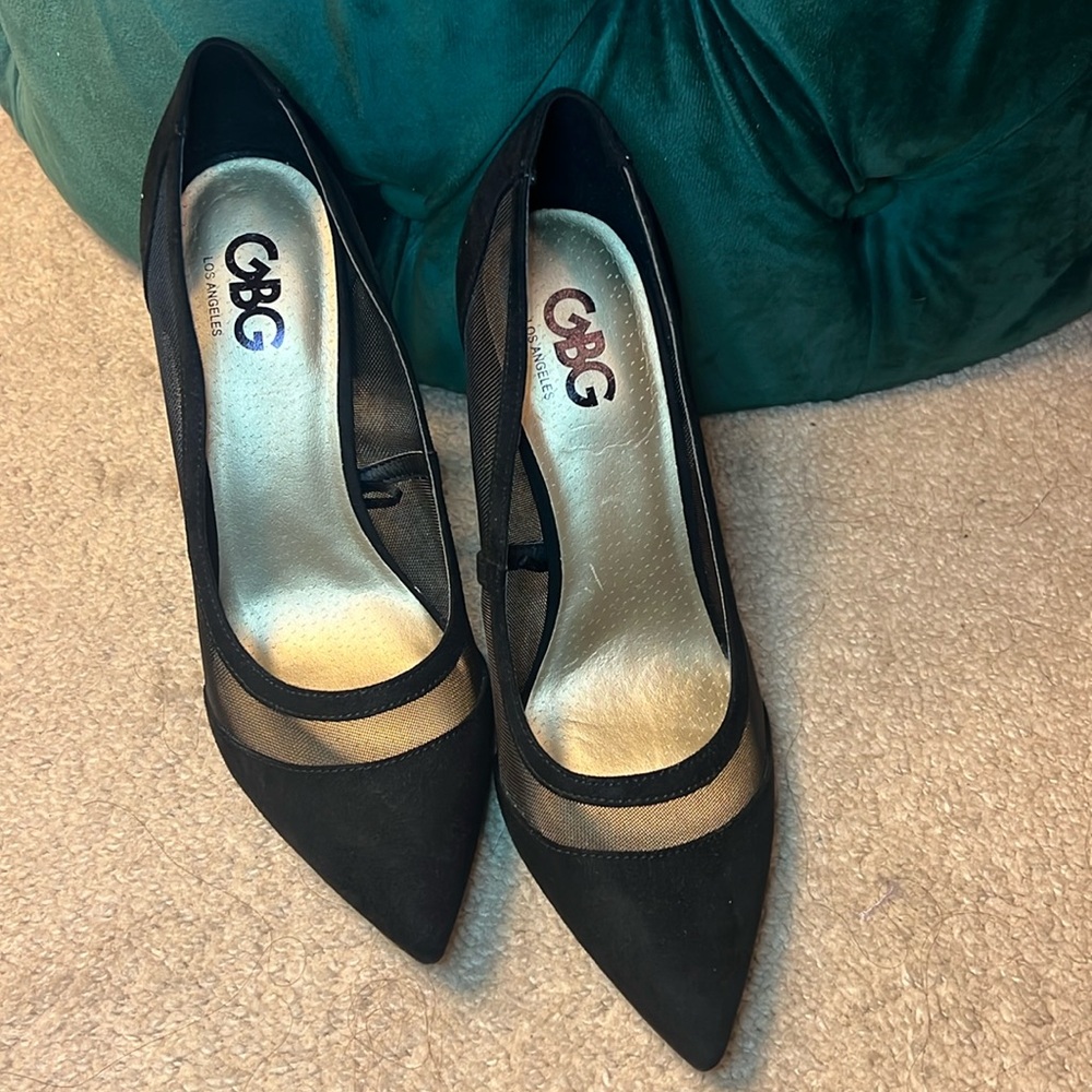 Black heels